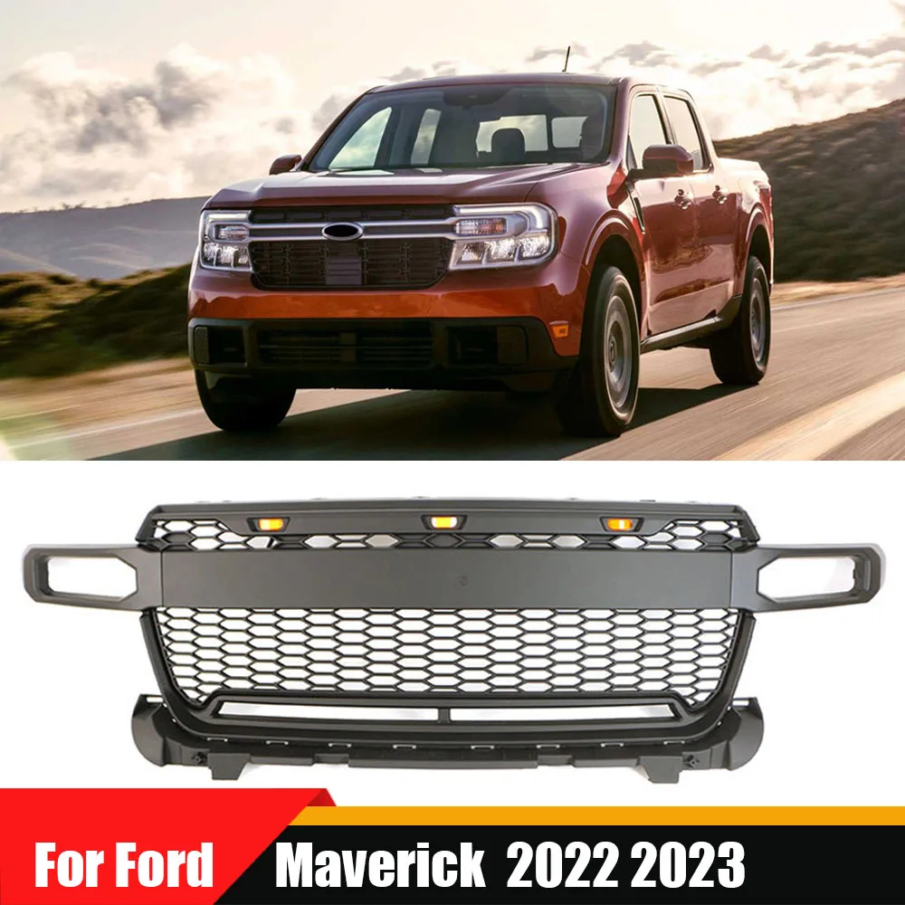 4x4 Off Road Auto Exterior Parts ABS Car Front Grille With Light Bar Fit Upper Grille Racing Grill For Ford Maverick 2022 2023
4x4 Off Road Auto Exterior Parts ABS Car Front Grille With Light Bar Fit Upper Grille Racing Grill For Ford Maverick 2022 2023
