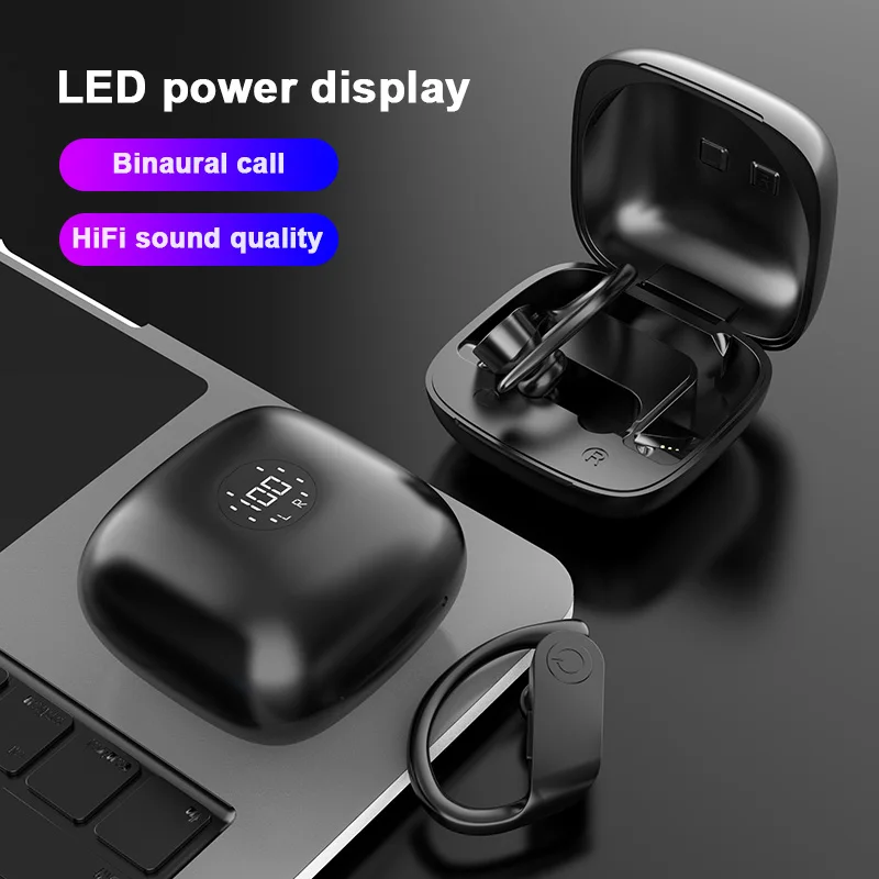 TWS B11 Wireless Waterproof Headphone Quick-Charge With Microphone 9D Stereo LED Display Earbuds Headsets Sport Headphone
TWS B11 Wireless Waterproof Headphone Quick-Charge With Microphone 9D Stereo LED Display Earbuds Headsets Sport Headphone