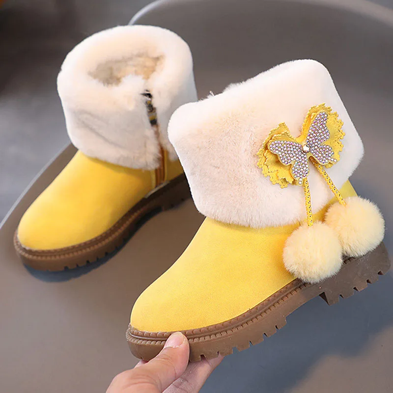 Warm Children Boots Princess Sneakers Furry Girls Shoes Cute Hairball Baby Kids High Top Snow Boots Childern Short Boots CSH1468
Warm Children Boots Princess Sneakers Furry Girls Shoes Cute Hairball Baby Kids High Top Snow Boots Childern Short Boots CSH1468