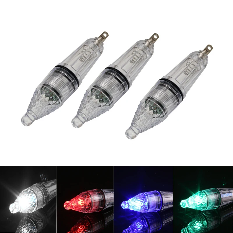 3Pcs Deep Drop Underwater Fish Attracting Lure LED Fishing Flash Light Bait Waterproof Night Fishing Lights
3Pcs Deep Drop Underwater Fish Attracting Lure LED Fishing Flash Light Bait Waterproof Night Fishing Lights