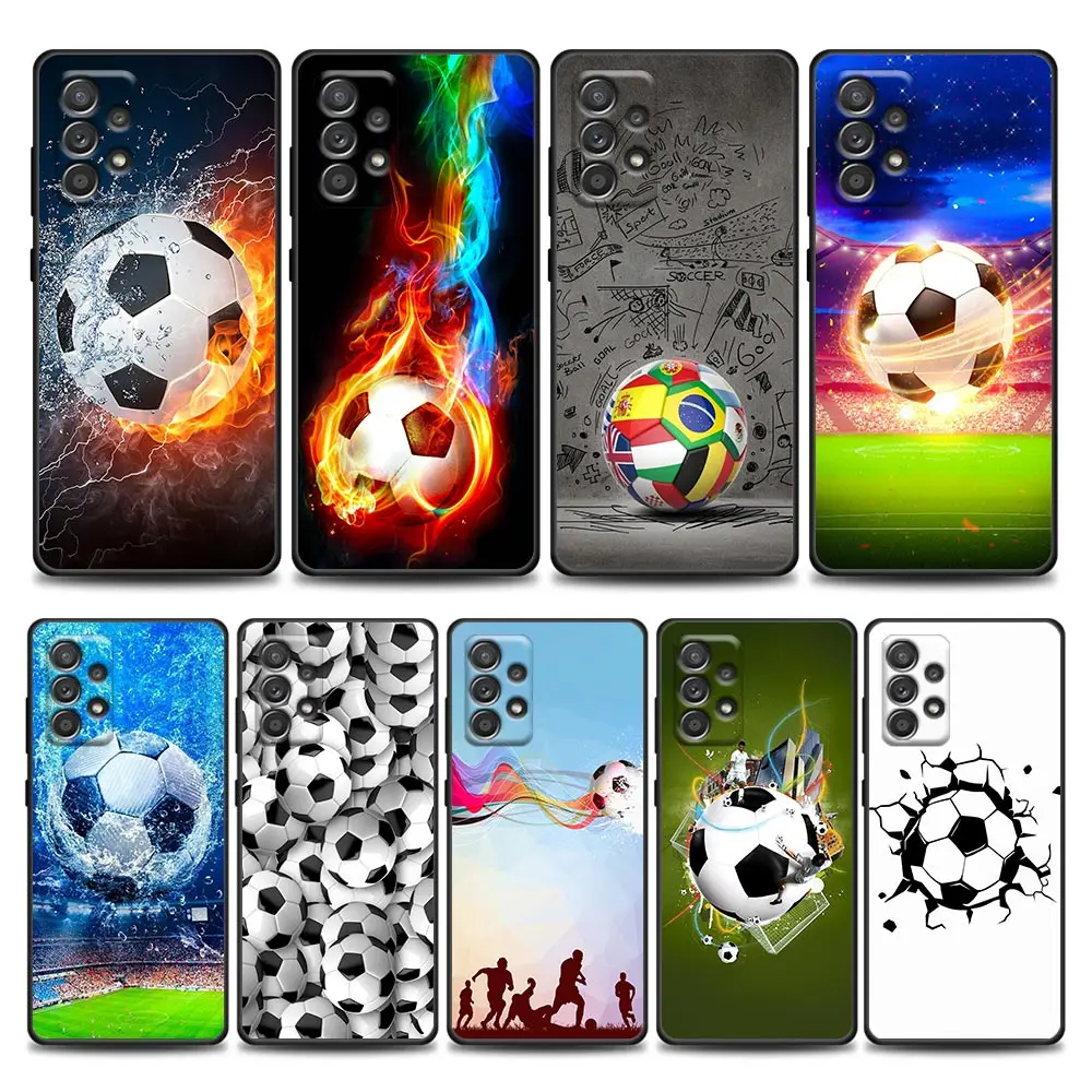 Fire Football Soccer Ball Samsung Case for A01 A02 S A03s A11 A12 A21s A32 5G A41 A72 5G A52s 5G A91 S Soft Silicone
Fire Football Soccer Ball Samsung Case for A01 A02 S A03s A11 A12 A21s A32 5G A41 A72 5G A52s 5G A91 S Soft Silicone