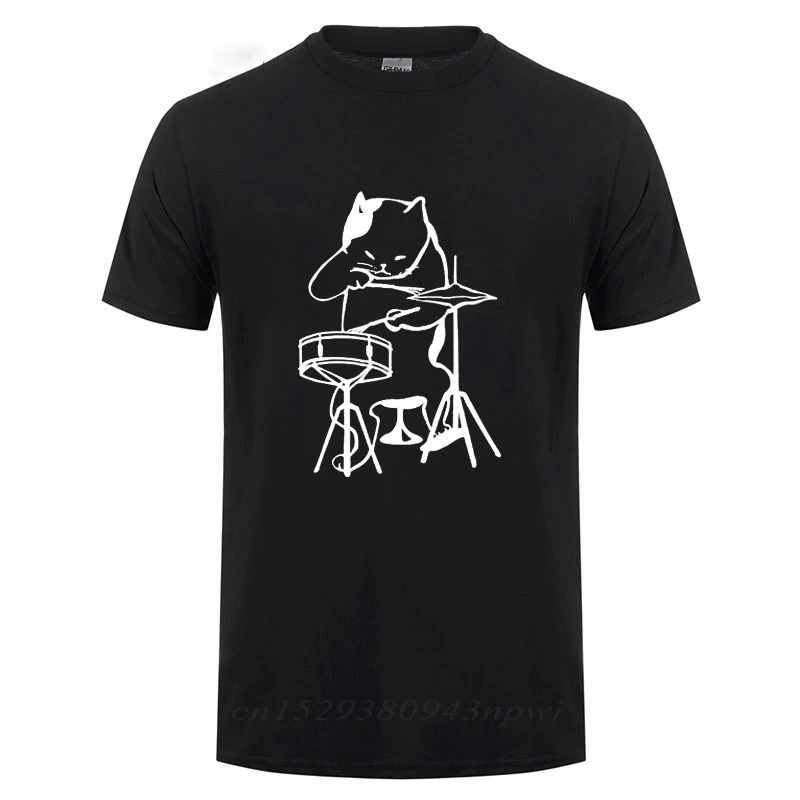 The Musician Cat Playing Drums T-Shirt Funny Birthday Gifts For Men Male Drummer Cat lover Cool Cotton T Shirt Hip Hop Tshirt
The Musician Cat Playing Drums T-Shirt Funny Birthday Gifts For Men Male Drummer Cat lover Cool Cotton T Shirt Hip Hop Tshirt