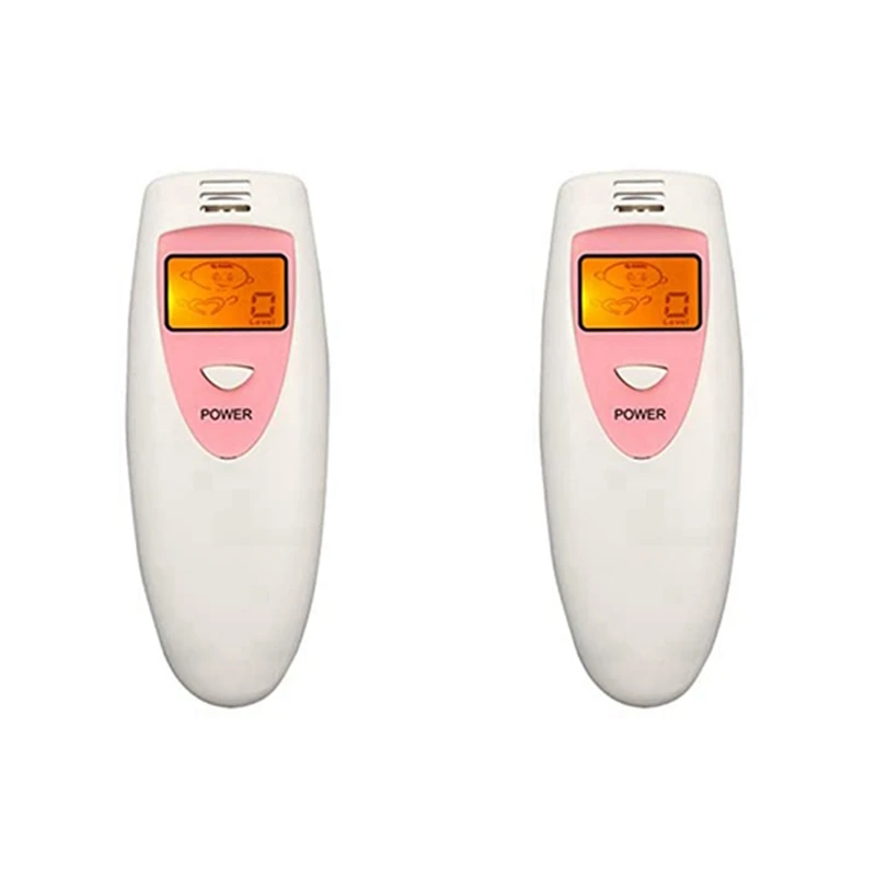 

2X Portable Bad Breath Detector Oral Hygiene Condition Tester Mouth Internal Odor Monitor Tools Creative Supplies