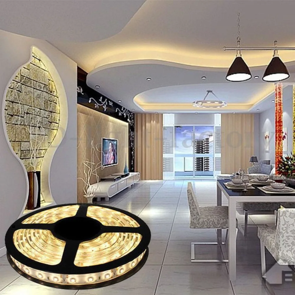 LED Strip lamp 12V 10M SMD 3528 600Leds Flexible Warm White LED Strip Light Waterproof
LED Strip lamp 12V 10M SMD 3528 600Leds Flexible Warm White LED Strip Light Waterproof