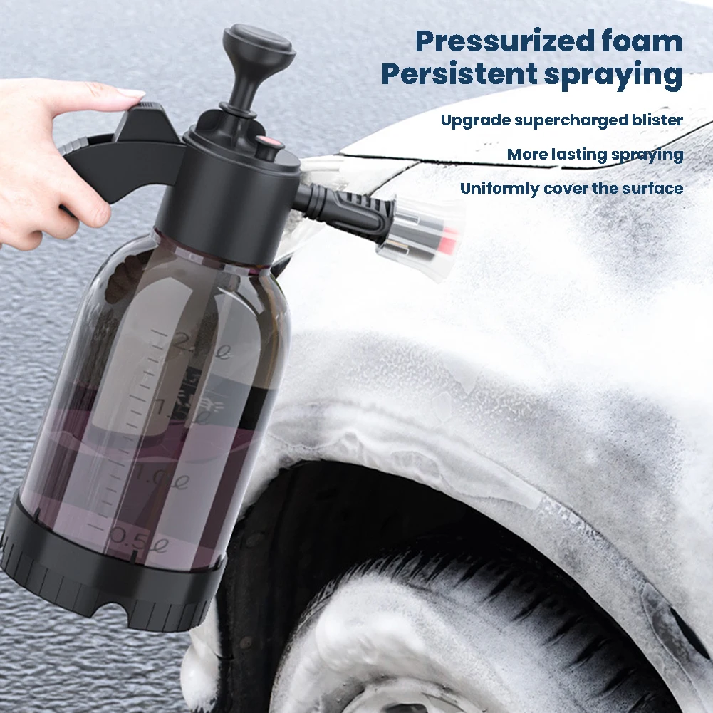 2L Car Wash Foam Spray Kettle High Pressure Car Wash Cleaning Sprayers Car Home Dual-Use
2L Car Wash Foam Spray Kettle High Pressure Car Wash Cleaning Sprayers Car Home Dual-Use