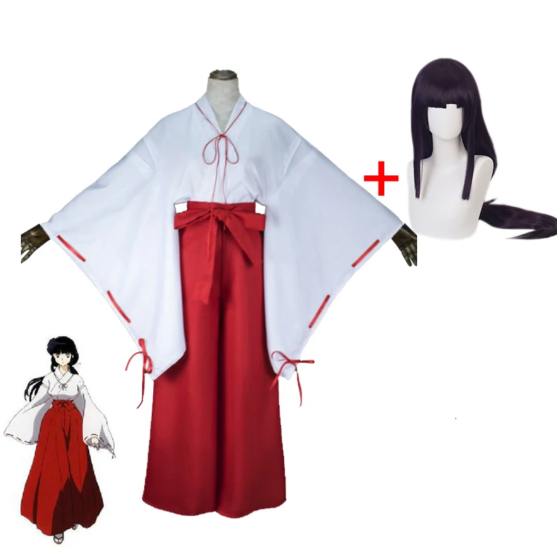 Косплей-костюм аниме Inuyasha Kikyou, парики для женских костюмов на Хэллоуин, карнавал, смешные вечеринки
Косплей-костюм аниме Inuyasha Kikyou, парики для женских костюмов на Хэллоуин, карнавал, смешные вечеринки