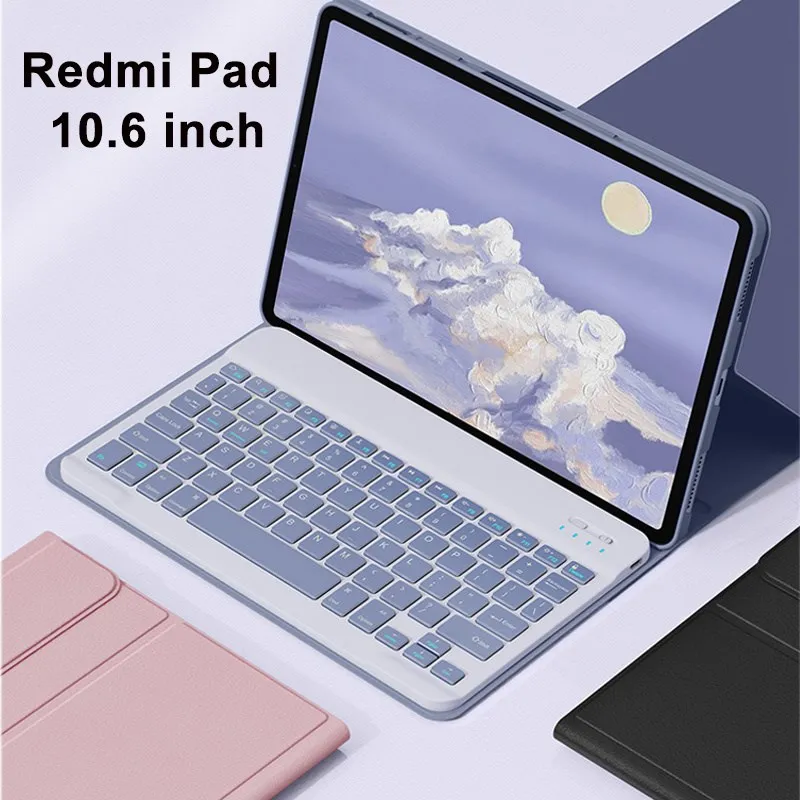 Чехол для планшета с клавиатурой для Xiaomi Redmi Pad, складная подставка из 2022 искусственной кожи с магнитной застежкой для Xiaomi Redmi Pad, чехол
Чехол для планшета с клавиатурой для Xiaomi Redmi Pad, складная подставка из 2022 искусственной кожи с магнитной застежкой для Xiaomi Redmi Pad, чехол