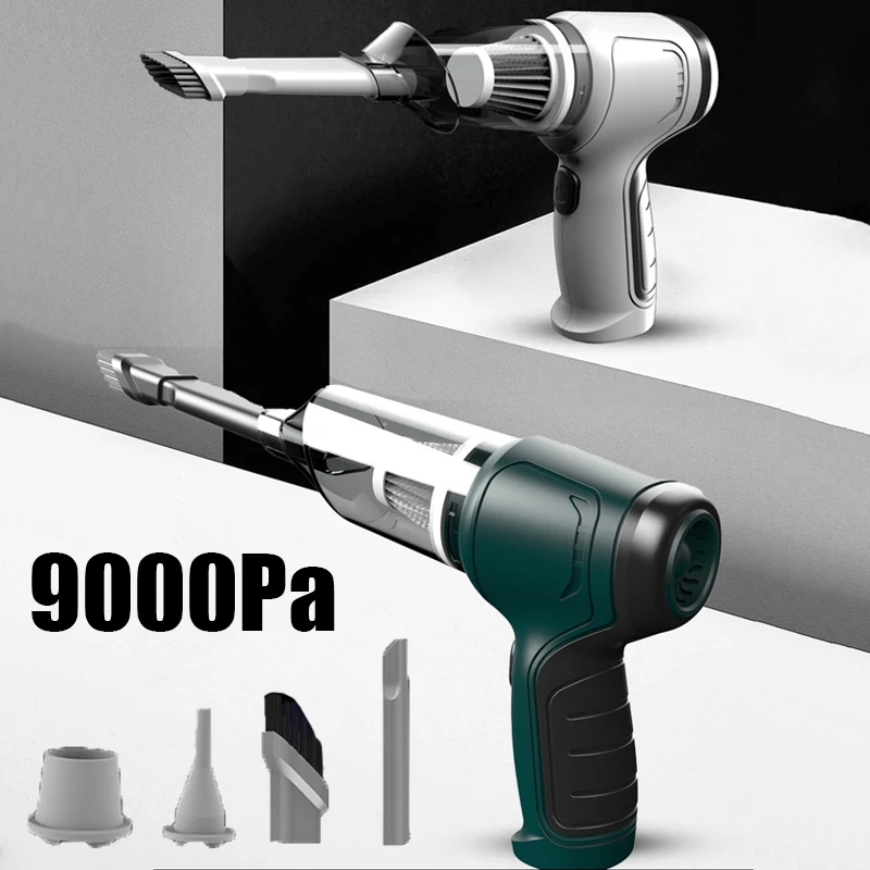 9000Pa Wireless Car Vacuum Cleaner Cordless Handheld Auto Vacuum Home & Car Dual Use Mini Vacuum Cleaner
9000Pa Wireless Car Vacuum Cleaner Cordless Handheld Auto Vacuum Home & Car Dual Use Mini Vacuum Cleaner
