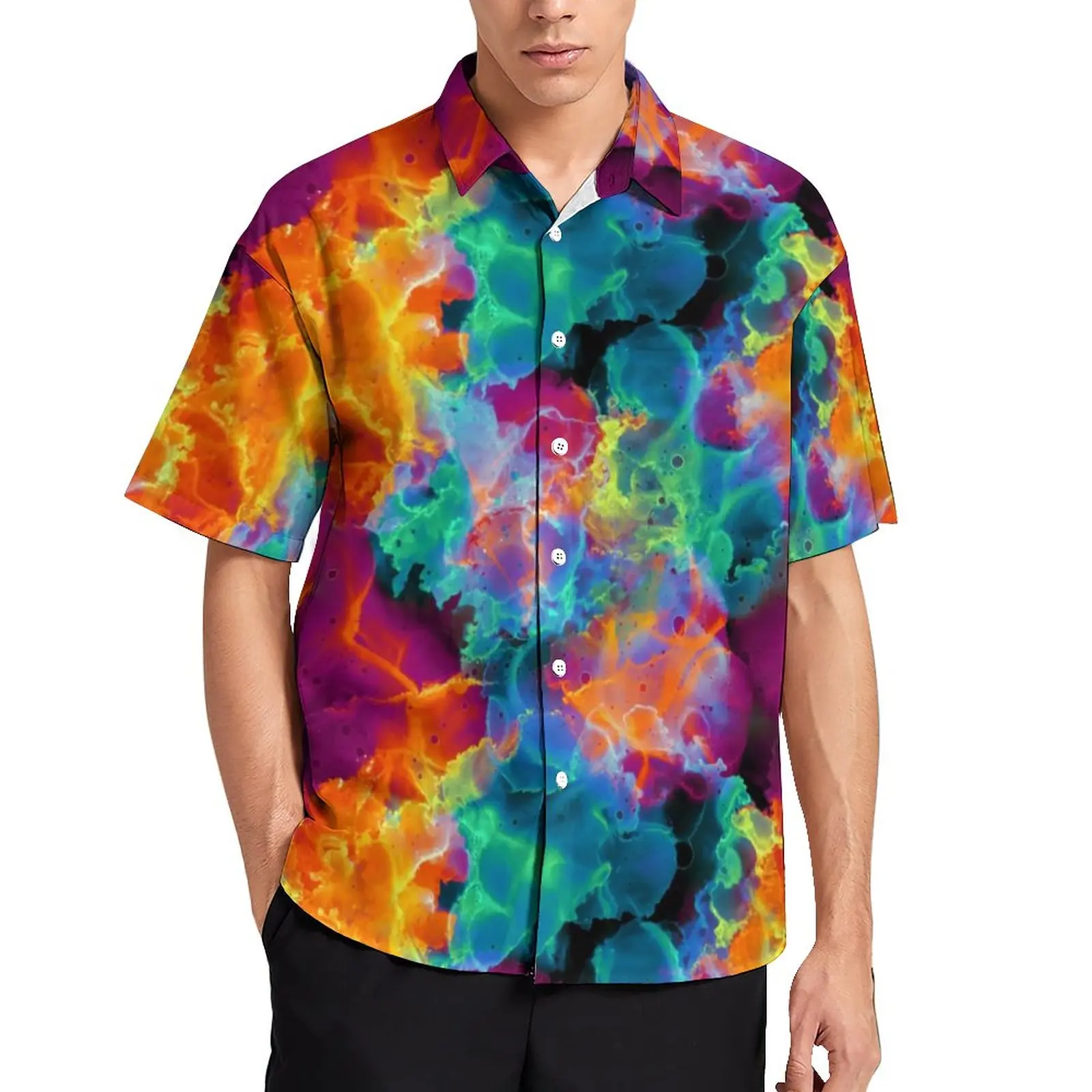 Watercolor Neon Paint Vacation Shirt Abstract Art Print Hawaii Casual Shirts Man Cool Blouses Short Sleeve Graphic Top 3XL 4XL
Watercolor Neon Paint Vacation Shirt Abstract Art Print Hawaii Casual Shirts Man Cool Blouses Short Sleeve Graphic Top 3XL 4XL