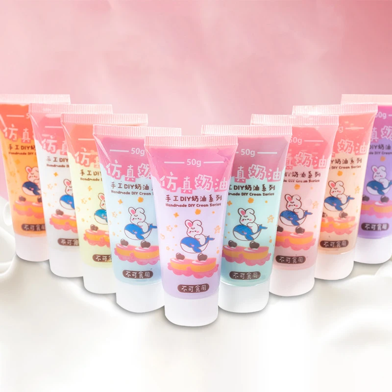 50ml/bottle Resin DIY Cream Fake Whipped Clay Glue Simulation Gel Mobile Shell DIY Craft Soft Clay Decoration
50ml/bottle Resin DIY Cream Fake Whipped Clay Glue Simulation Gel Mobile Shell DIY Craft Soft Clay Decoration