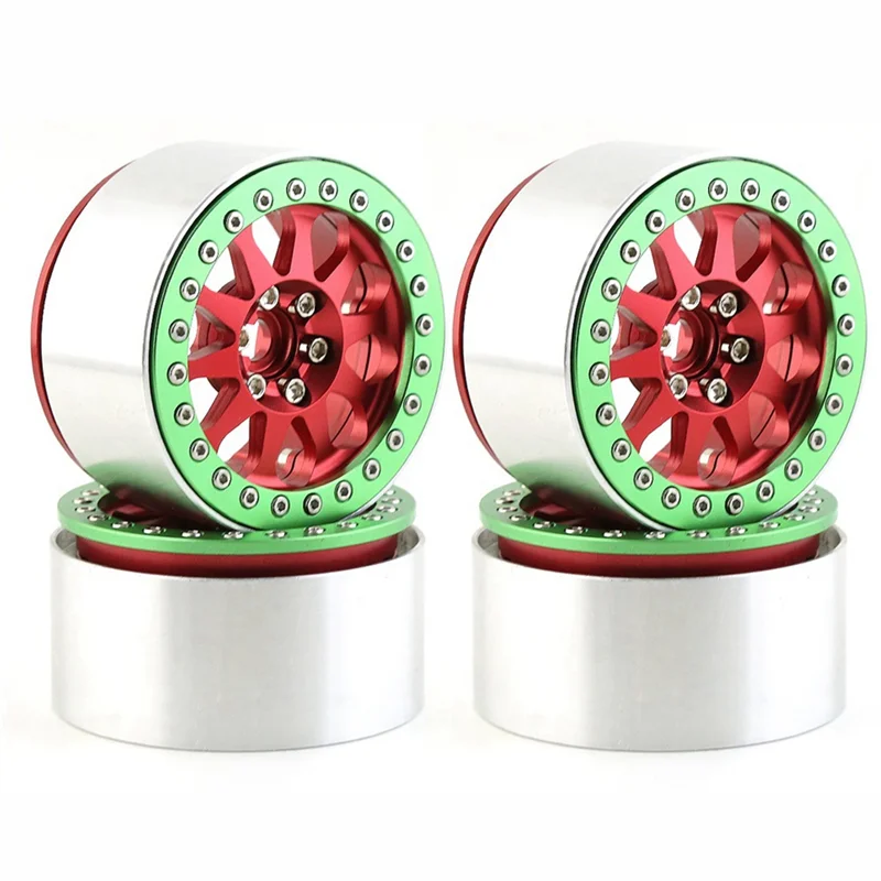 4PCS 2.2 Metal Beadlock Wheel Rim Wheel Hub for 1/10 RC Crawler Car Axial Wraith Capra RR10 SCX10 Traxxas TRX4 TRX6,2
4PCS 2.2 Metal Beadlock Wheel Rim Wheel Hub for 1/10 RC Crawler Car Axial Wraith Capra RR10 SCX10 Traxxas TRX4 TRX6,2