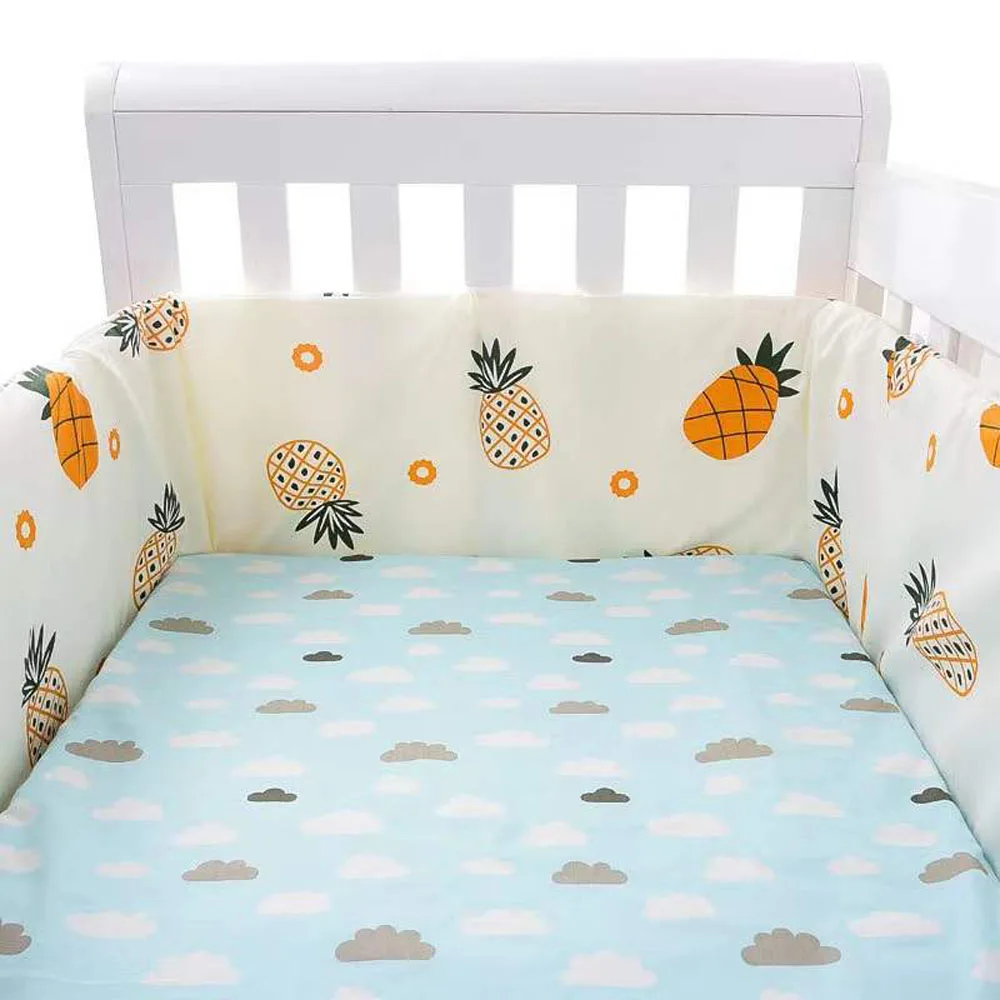 Baby Bed Thicken Bumper One-piece Crib Around Cushion Cot Washable Anti-collision Protector Pillows Newborns Room Bedding Decor
Baby Bed Thicken Bumper One-piece Crib Around Cushion Cot Washable Anti-collision Protector Pillows Newborns Room Bedding Decor