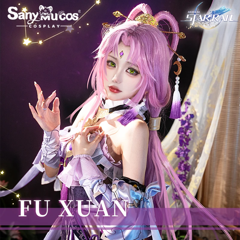 Honkai Star Rail Cosplay Suit, Anime Game Fu Xuan Cosplay with Halloween Role-Playing Set
Honkai Star Rail Cosplay Suit, Anime Game Fu Xuan Cosplay with Halloween Role-Playing Set