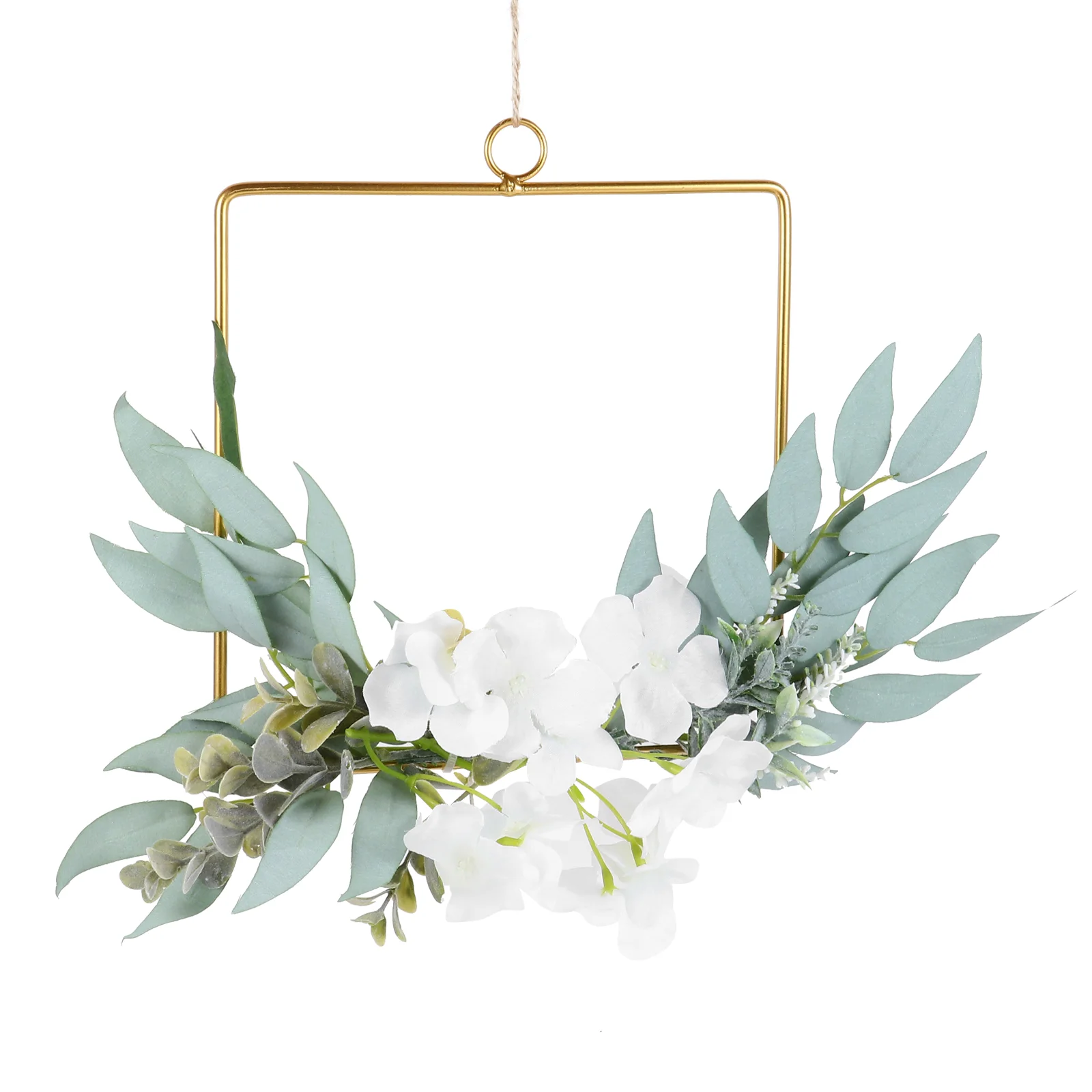 Wreath Hoop Garland Door Hanging Flower Simulation Front Wall Floral Wreaths Gold Wedding Decorations Day Farmhouse Spring Metal
Wreath Hoop Garland Door Hanging Flower Simulation Front Wall Floral Wreaths Gold Wedding Decorations Day Farmhouse Spring Metal