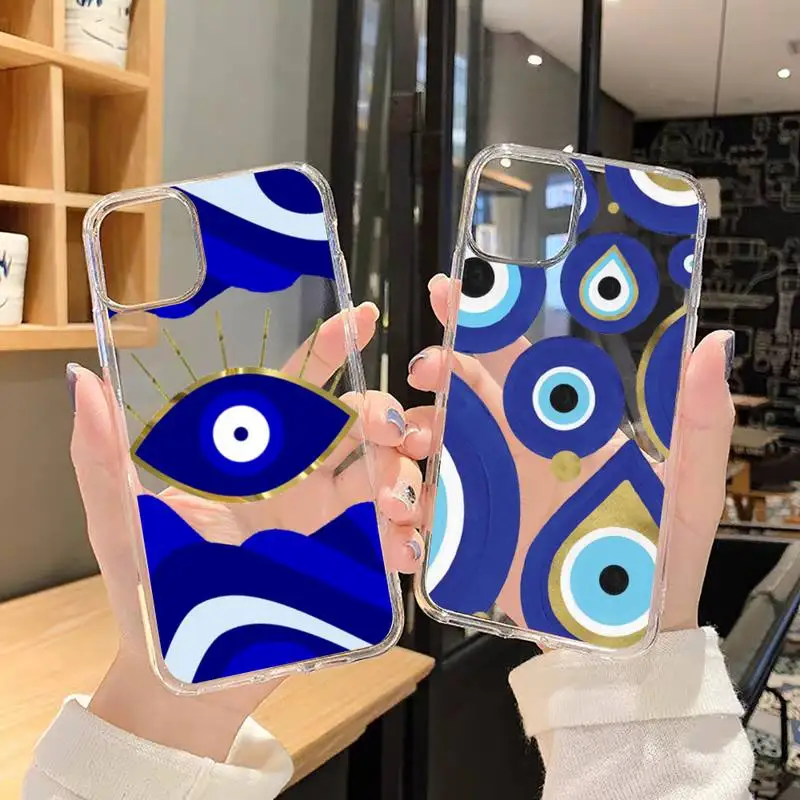Turkish Eye Blue Lucky Evil Eye Print Phone Case Transparent soft For iphone 11 13 12 14 x xs xr pro max mini plus
Turkish Eye Blue Lucky Evil Eye Print Phone Case Transparent soft For iphone 11 13 12 14 x xs xr pro max mini plus