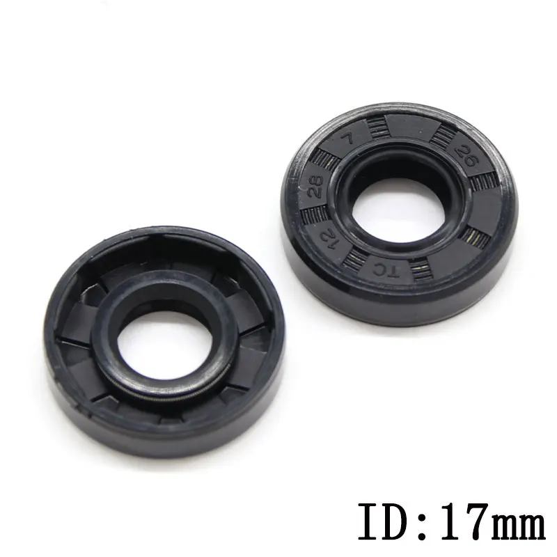 ID 17mm NBR Shaft Nitrile Rubber Oil Seal TC-17*25/27/28/30/32/35/40/45/47*5/7/8/10 Nitrile Double Lip Oil Seal
ID 17mm NBR Shaft Nitrile Rubber Oil Seal TC-17*25/27/28/30/32/35/40/45/47*5/7/8/10 Nitrile Double Lip Oil Seal