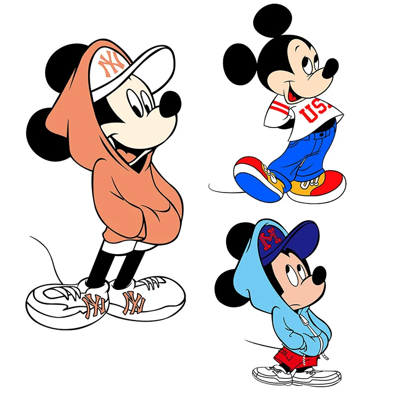 Cool Casual Mickey Patches Iron Printing Badges T-shirt Disney Heat Transfers For Kids Press Adhesive Diy Anime Partch Decals
Cool Casual Mickey Patches Iron Printing Badges T-shirt Disney Heat Transfers For Kids Press Adhesive Diy Anime Partch Decals