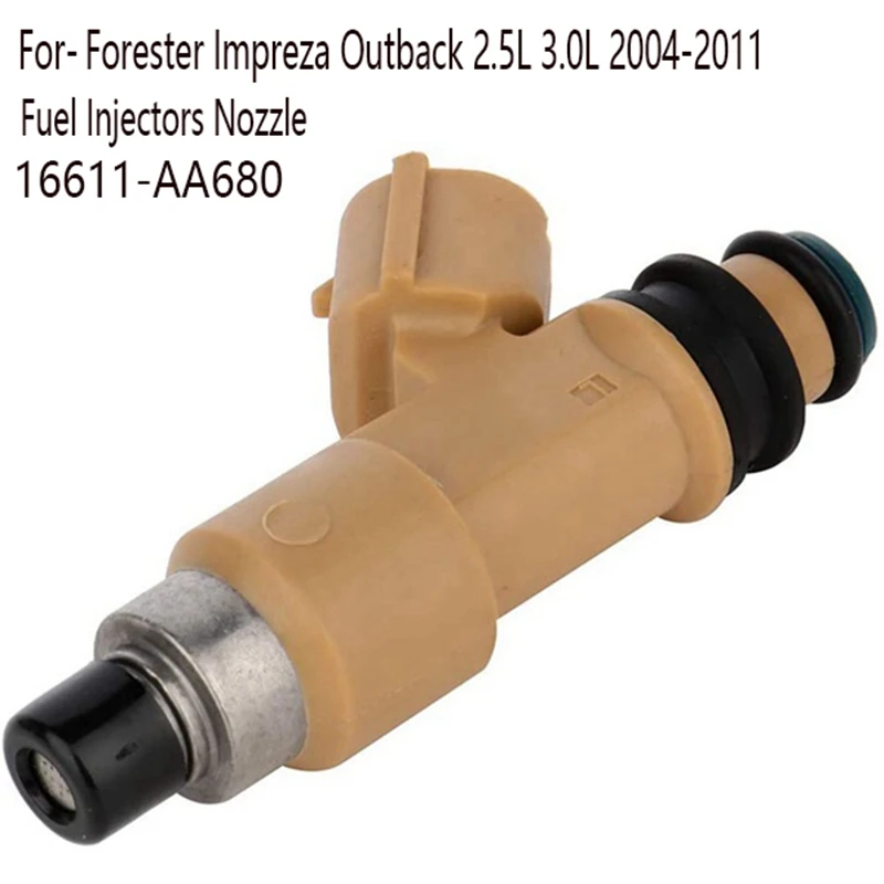 4PCS Fuel Injectors Fuel Nozzle For-Subaru Forester Impreza Outback 2.5L 3.0L 2004-2011 Parts 16611-AA680
4PCS Fuel Injectors Fuel Nozzle For-Subaru Forester Impreza Outback 2.5L 3.0L 2004-2011 Parts 16611-AA680