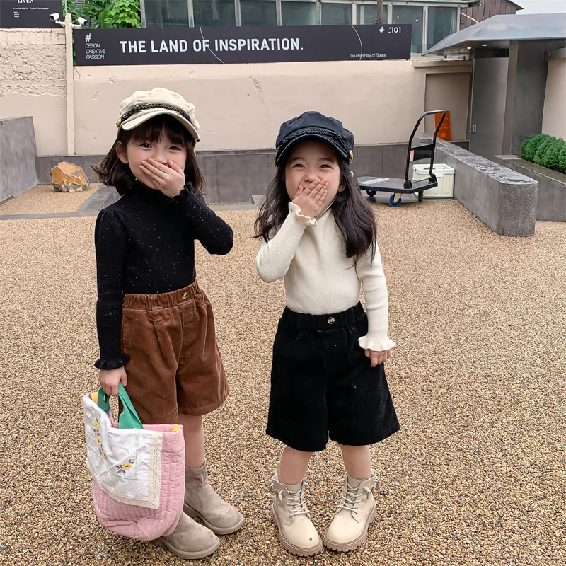 Children's Solid Half Turtleneck Sweater 2022 Autumn Winter New Girl Knitted Bottoming Shirt Girl Korean Style Sparkling Sweater
Children's Solid Half Turtleneck Sweater 2022 Autumn Winter New Girl Knitted Bottoming Shirt Girl Korean Style Sparkling Sweater