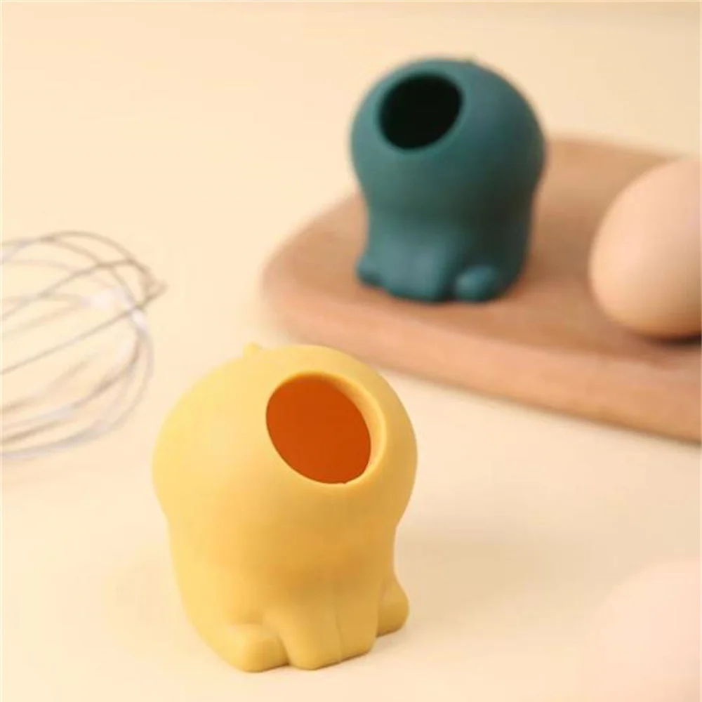 

Separator Egg White And Yolk Silicone Egg Separator Suction Egg Yolk Kitchen Helper Kitchen Accessories Kitchen Gadgets Tools