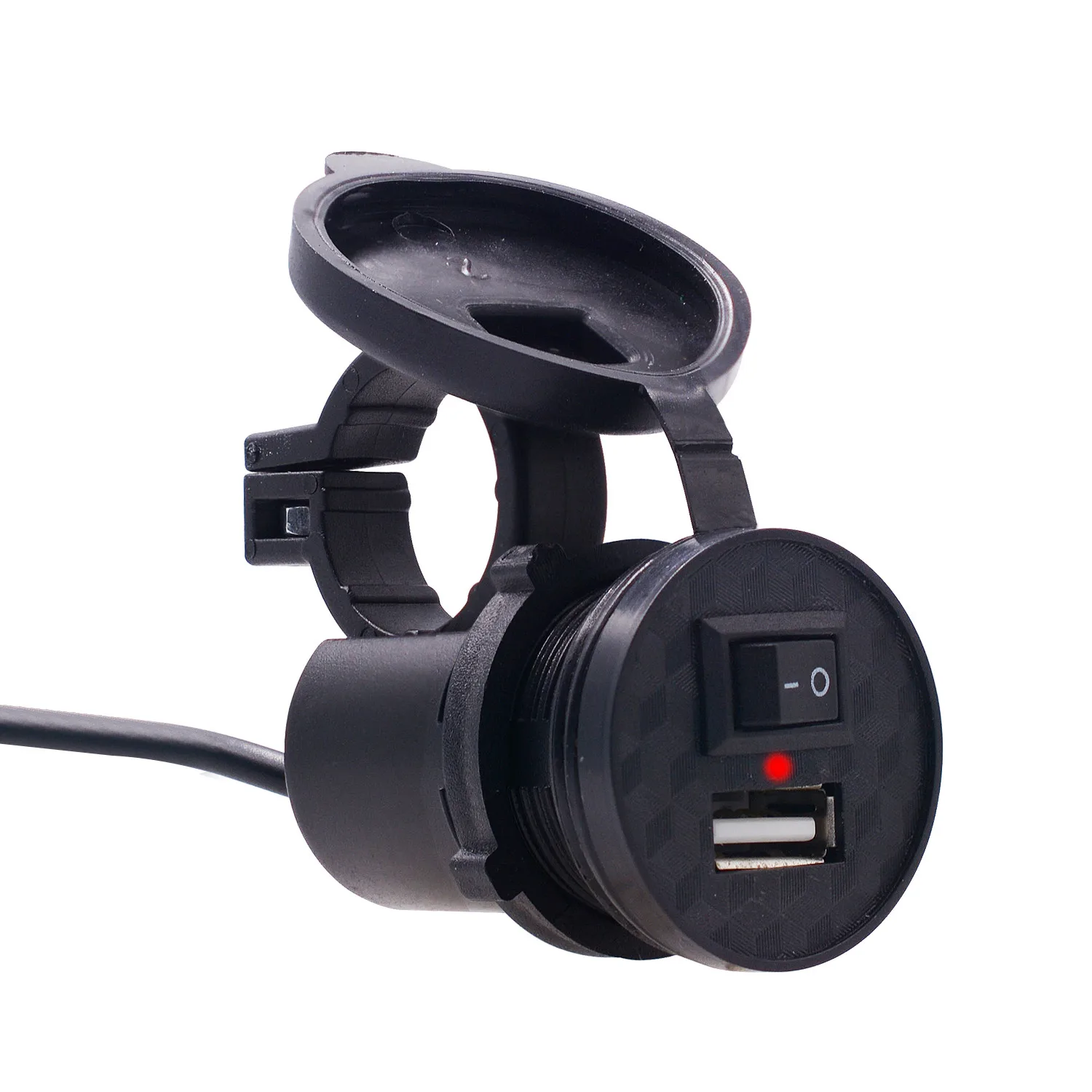 USB Motorcycle Charger 12V/24V Sigle On/Off Button Hi-Q Output Quick Antiflaming Waterproof Voltmeter Switch For USB Moto ATV
USB Motorcycle Charger 12V/24V Sigle On/Off Button Hi-Q Output Quick Antiflaming Waterproof Voltmeter Switch For USB Moto ATV