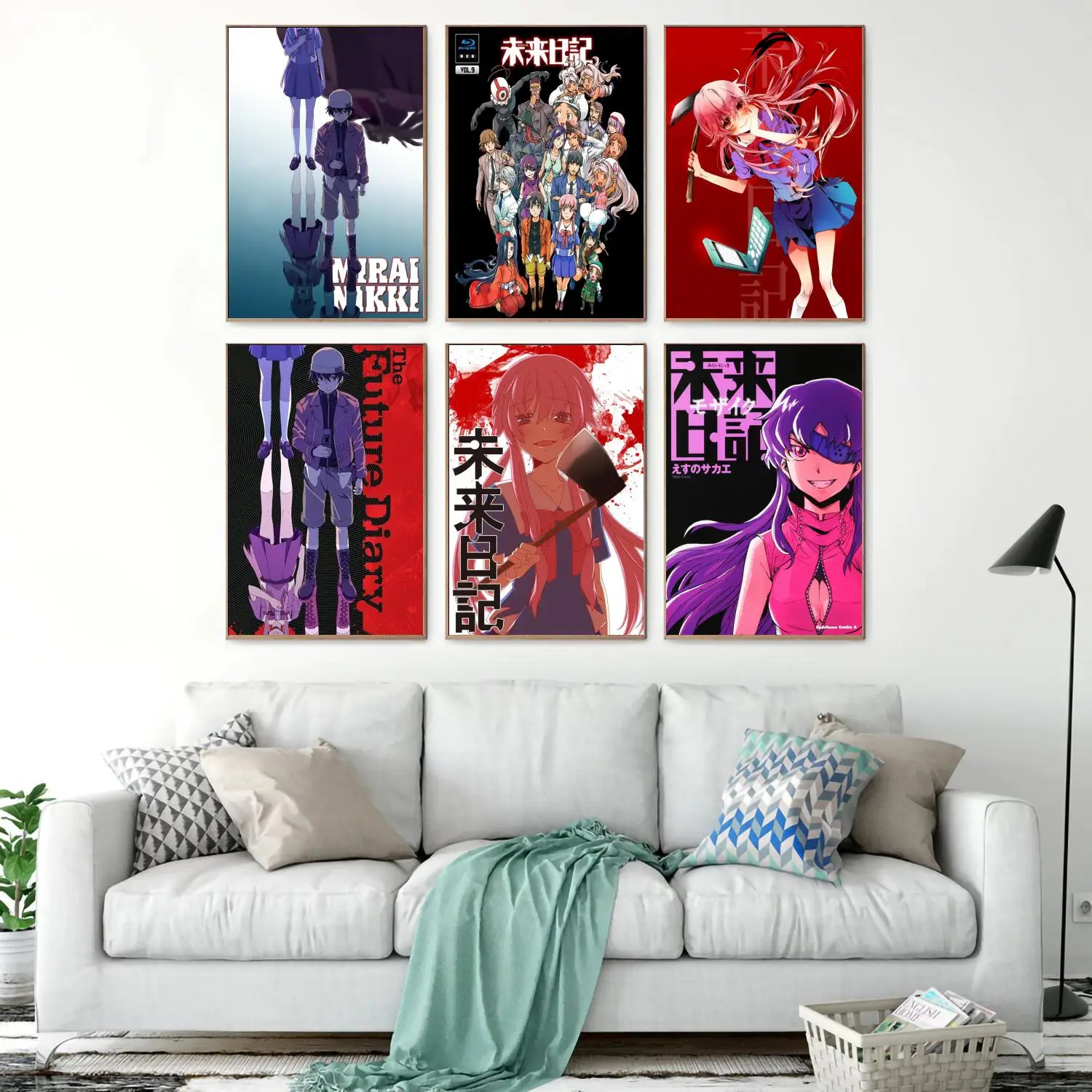 mirai nikki anime Decoration Art Poster Wall Art Personalized Gift Modern Family bedroom Decor 24x36 Canvas Posters
mirai nikki anime Decoration Art Poster Wall Art Personalized Gift Modern Family bedroom Decor 24x36 Canvas Posters