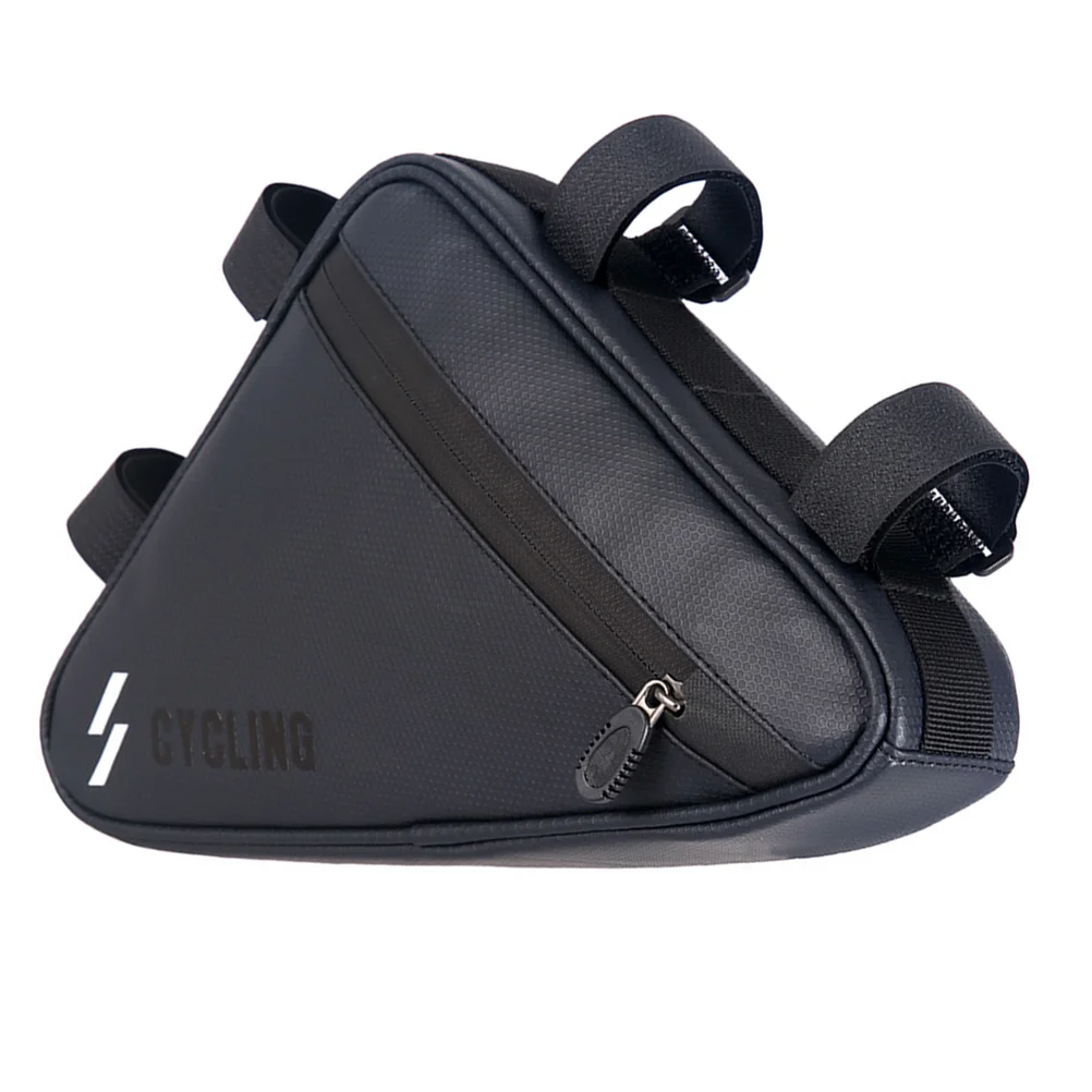 1 Pc 7 Inch Triangle Shape Bike Front Beam Bag Sports Bag Bike Holder Bike Riding Bag (Black) 
1 Pc 7 Inch Triangle Shape Bike Front Beam Bag Sports Bag Bike Holder Bike Riding Bag (Black)