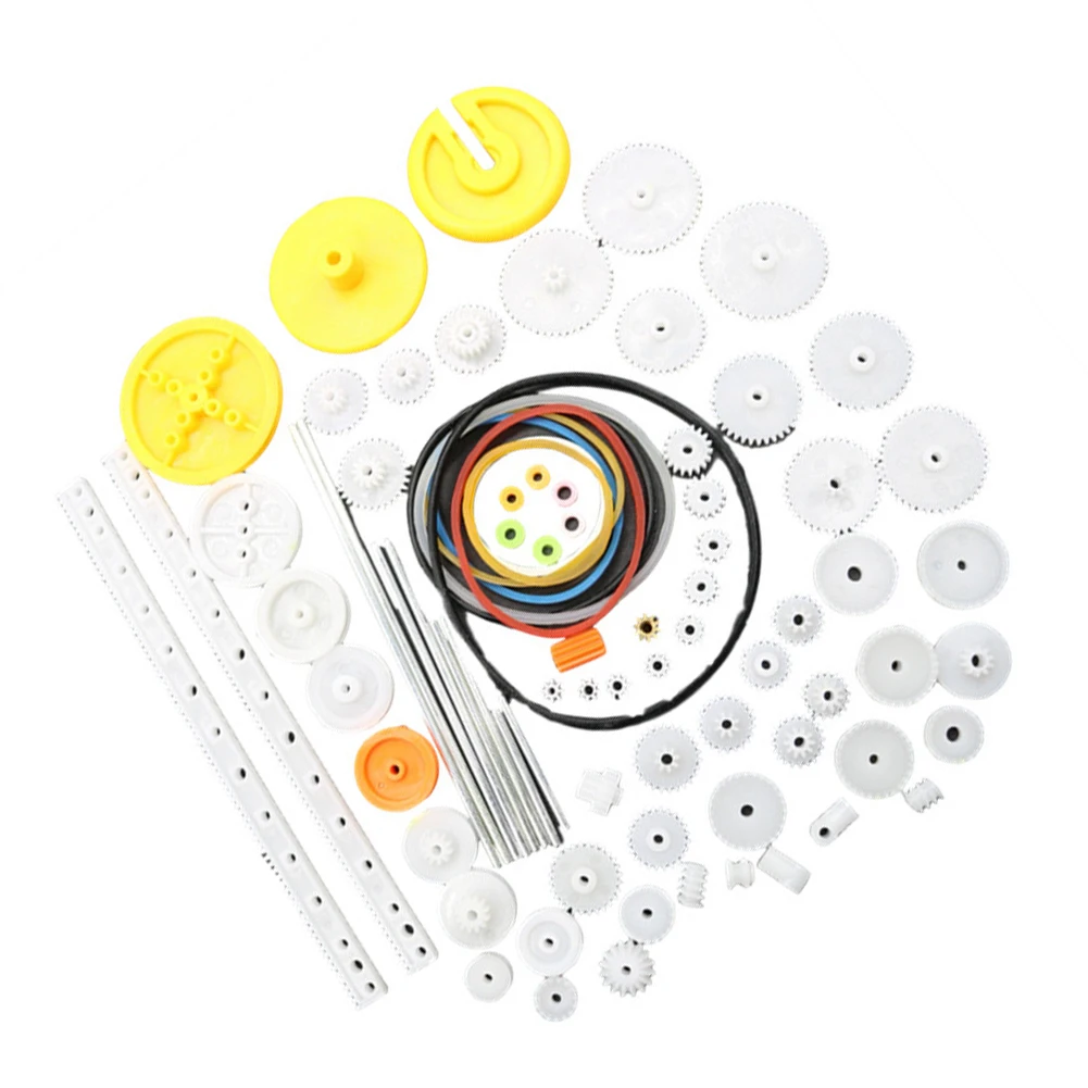 82pcs Plastic Gear Kits DIY Model Materials RC Toys Accessories Gears Accessories Plastic Toy Craft Kits
82pcs Plastic Gear Kits DIY Model Materials RC Toys Accessories Gears Accessories Plastic Toy Craft Kits