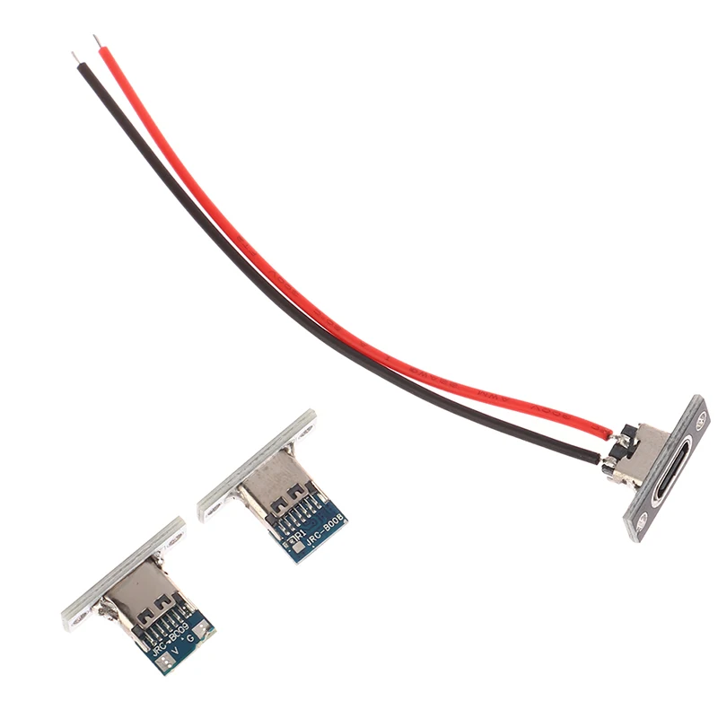 USB Jack Type-C 2Pin 2P 4P Waterproof Strip Line Of Solder Joint Female Connector Jack Charging Port USB Type C Socket Connector
USB Jack Type-C 2Pin 2P 4P Waterproof Strip Line Of Solder Joint Female Connector Jack Charging Port USB Type C Socket Connector