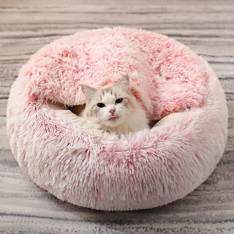 New Style Pet Dog Cat Bed Round Plush Cat Warm Bed House Soft Long Plush Bed For Small Dogs For Cats Nest 2 In 1 Cat Bed
New Style Pet Dog Cat Bed Round Plush Cat Warm Bed House Soft Long Plush Bed For Small Dogs For Cats Nest 2 In 1 Cat Bed