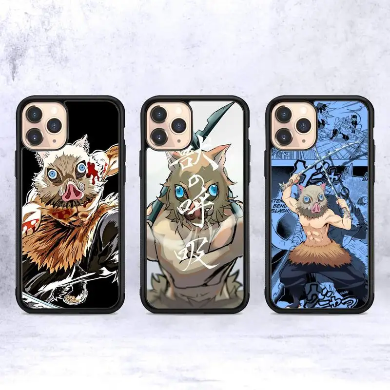 Demon Slayer Hashibira Inosuke Phone Case Silicone PC+TPU Case for iPhone 11 12 13 Pro Max 8 7 6 Plus X SE XR Hard Fundas
Demon Slayer Hashibira Inosuke Phone Case Silicone PC+TPU Case for iPhone 11 12 13 Pro Max 8 7 6 Plus X SE XR Hard Fundas