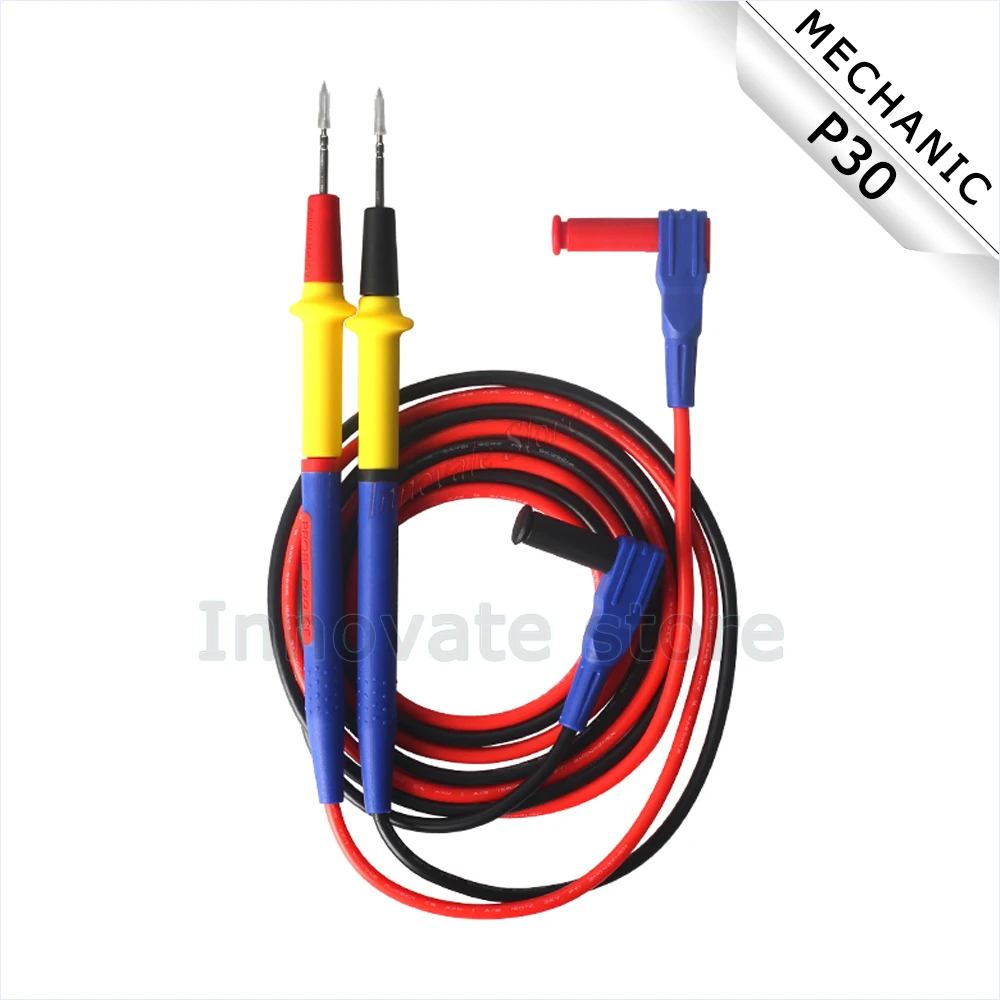 Ручка-мультиметр MECHANIC P30 1000 В 20 А для цифрового мультиметра, тестовый стержень, мягкий противоожоговый силиконовый провод, тестовая ручка с дополнительным наконечником
Ручка-мультиметр MECHANIC P30 1000 В 20 А для цифрового мультиметра, тестовый стержень, мягкий противоожоговый силиконовый провод, тестовая ручка с дополнительным наконечником