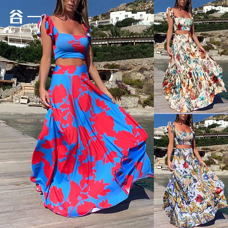2023 Winter High Waist Sleeveless Square Collar Pullover Women's Waist Waist Blouse Fashion Sexy Dress Long Skirt Two-piece Set 
2023 Winter High Waist Sleeveless Square Collar Pullover Women's Waist Waist Blouse Fashion Sexy Dress Long Skirt Two-piece Set