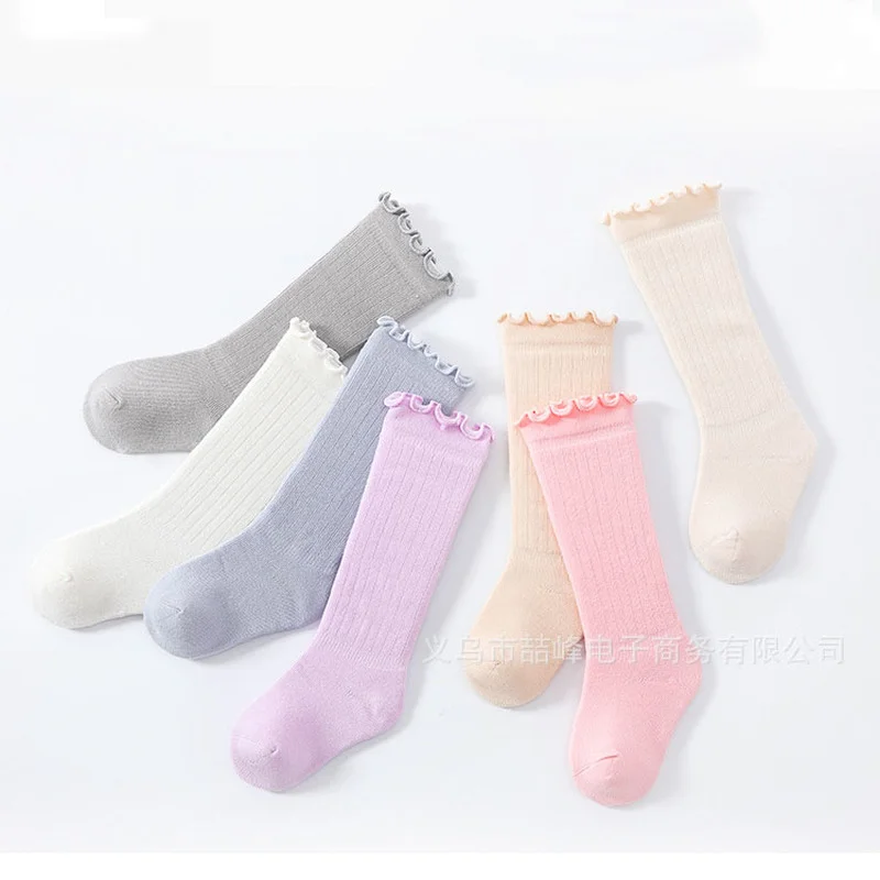 High Long Socks for Girls Children Soft Princess Knee Strips Ruffle Frilly Socks Solid Color Baby Stockings for Cheap Clothes
High Long Socks for Girls Children Soft Princess Knee Strips Ruffle Frilly Socks Solid Color Baby Stockings for Cheap Clothes