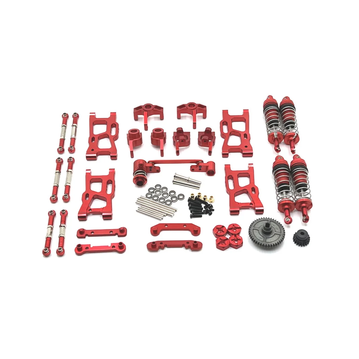 Metal Upgrade Parts Kit for Wltoys 144001 124007 144010 124017 124019 RIaarIo XDKJ-001 XDKJ-006 AM-X12 RC Car,1
Metal Upgrade Parts Kit for Wltoys 144001 124007 144010 124017 124019 RIaarIo XDKJ-001 XDKJ-006 AM-X12 RC Car,1