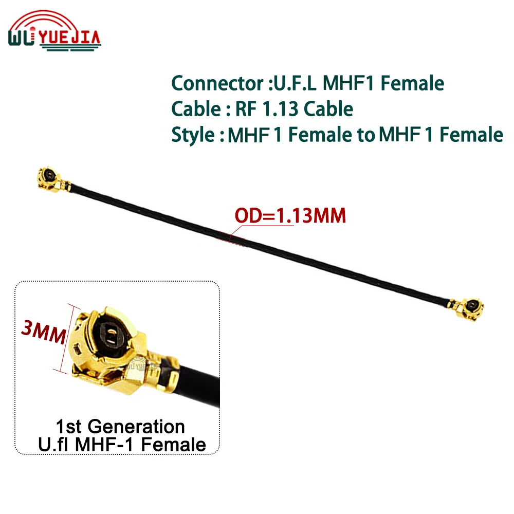 5 шт./лот RF1.13 кабель U.fl-MHF-совместимый MHF-1-4/UFL MHF4 гнездовой разъем 113 коаксиальная перемычка WIFI удлинительный кабель 5 ~ 100 см 
5 шт./лот RF1.13 кабель U.fl-MHF-совместимый MHF-1-4/UFL MHF4 гнездовой разъем 113 коаксиальная перемычка WIFI удлинительный кабель 5 ~ 100 см