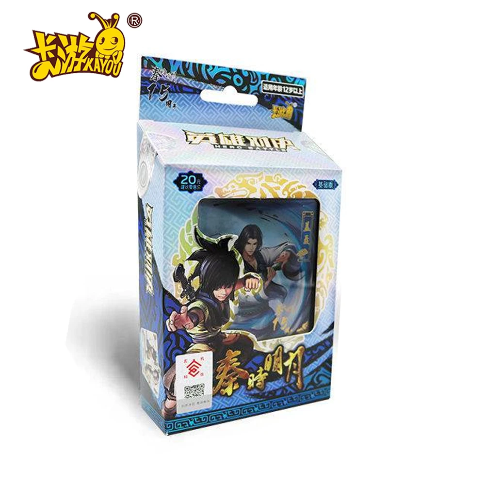 KAYOU The Legend of Qin Collection Card Hero Battle Competitive Edition Exquisite Interactive Games Gift Bookmarks Decoration
KAYOU The Legend of Qin Collection Card Hero Battle Competitive Edition Exquisite Interactive Games Gift Bookmarks Decoration
