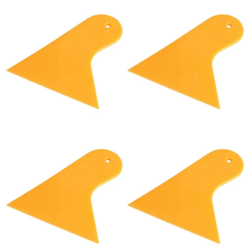 4X Plastic Yellow Auto Car Window Sticker Film Scraper Squeegee Cleaning Tool 10.5X9.5Cm
4X Plastic Yellow Auto Car Window Sticker Film Scraper Squeegee Cleaning Tool 10.5X9.5Cm
