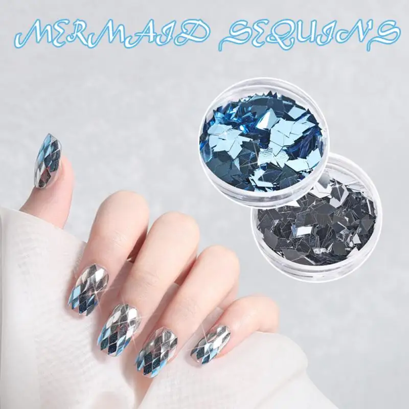 Nail Enhancement Sequins Sparkl Korean Mermaid Diamond Gradual Change Large Glitte Nail Patch Decoration Makeup Accessories
Nail Enhancement Sequins Sparkl Korean Mermaid Diamond Gradual Change Large Glitte Nail Patch Decoration Makeup Accessories