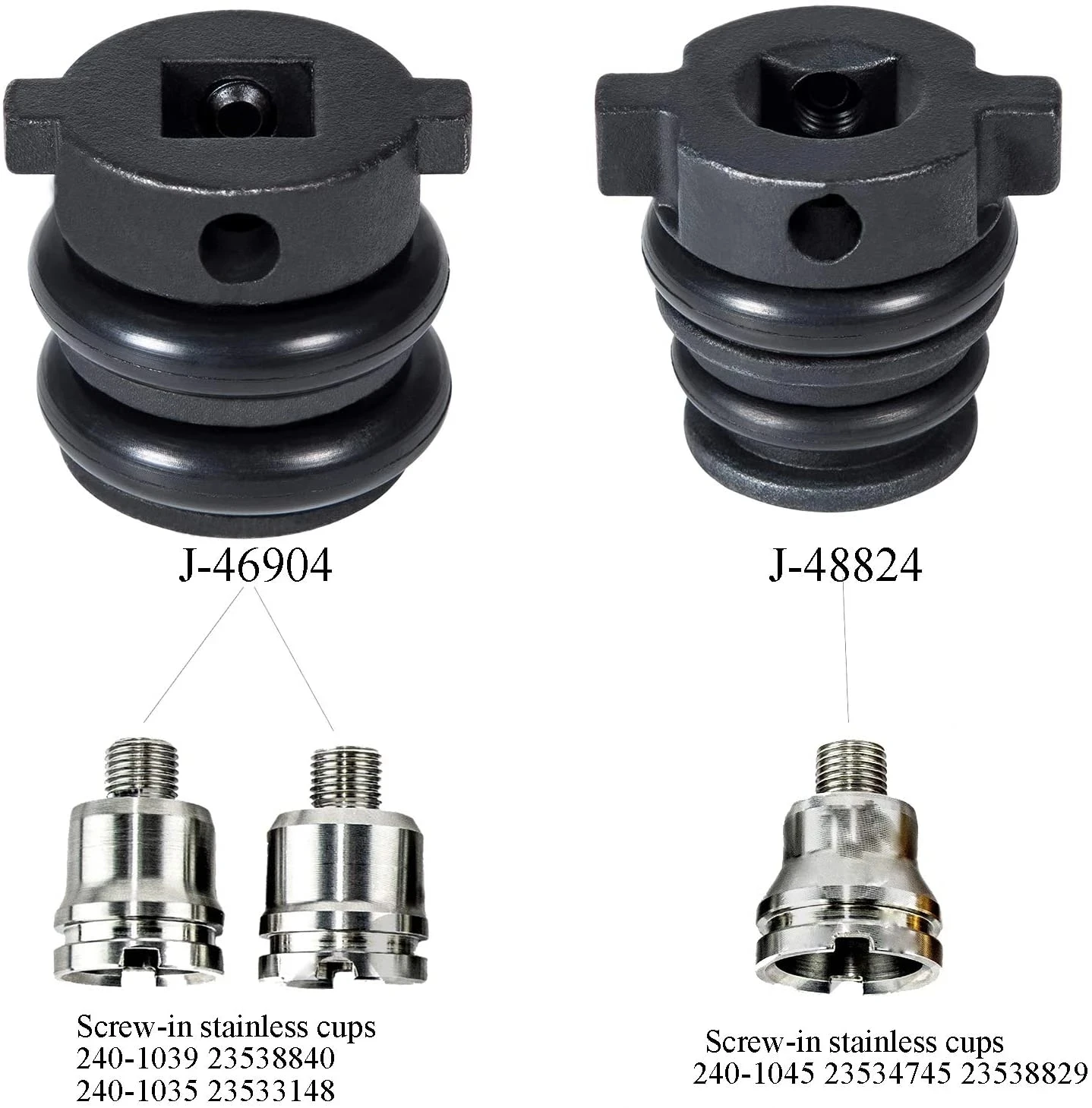 TM Injector Nozzle/Cup/Sleeve/Tube Remover&Installer for Detroit Diesel 60 Series Alternative to J-46904 & J-48824
TM Injector Nozzle/Cup/Sleeve/Tube Remover&Installer for Detroit Diesel 60 Series Alternative to J-46904 & J-48824