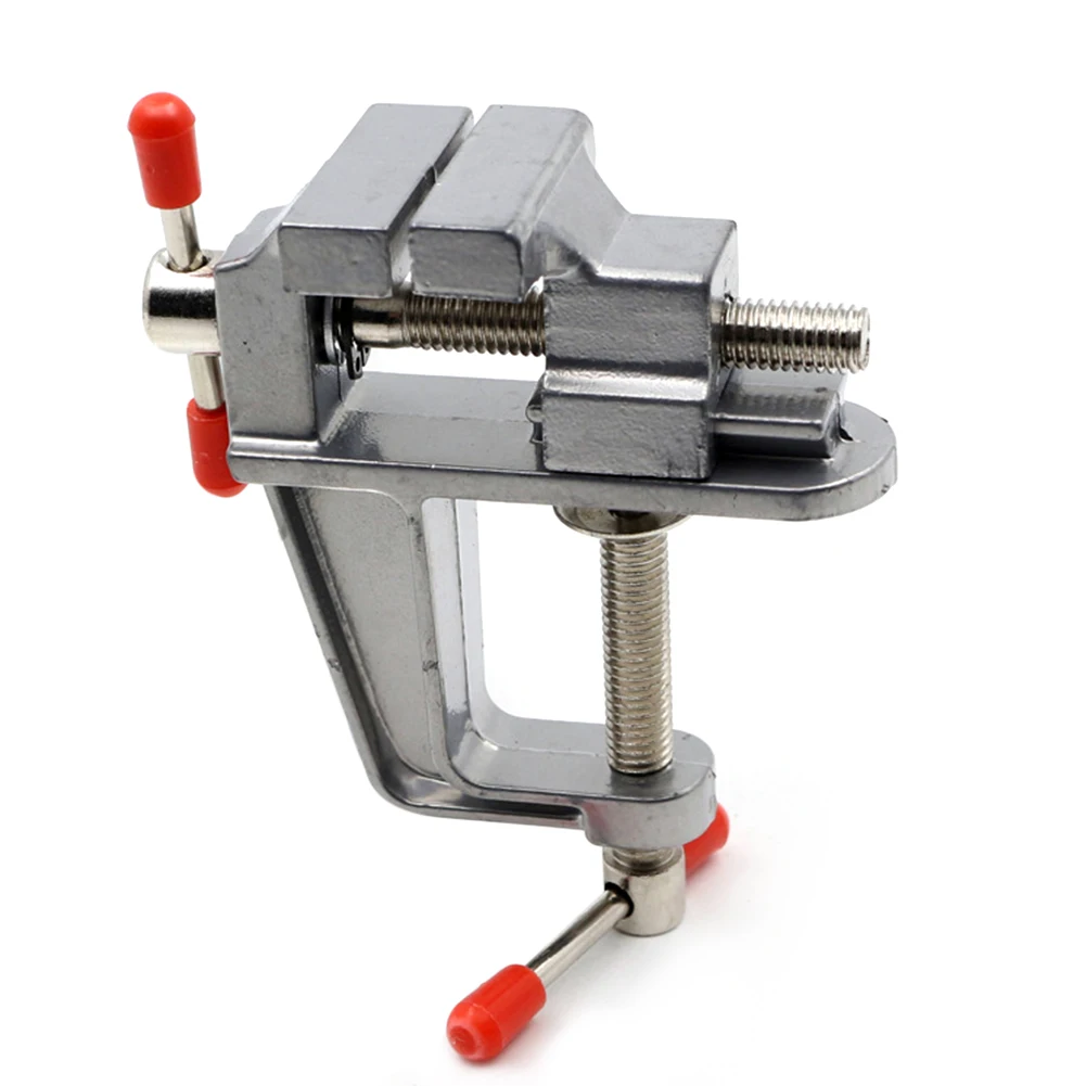 Muliti-Funcational Mini Table Vise Screw Vise Aluminium Alloy 30mm Table Bench Clamp Vise DIY Craft Mold Fixed Repair Hardware
Muliti-Funcational Mini Table Vise Screw Vise Aluminium Alloy 30mm Table Bench Clamp Vise DIY Craft Mold Fixed Repair Hardware