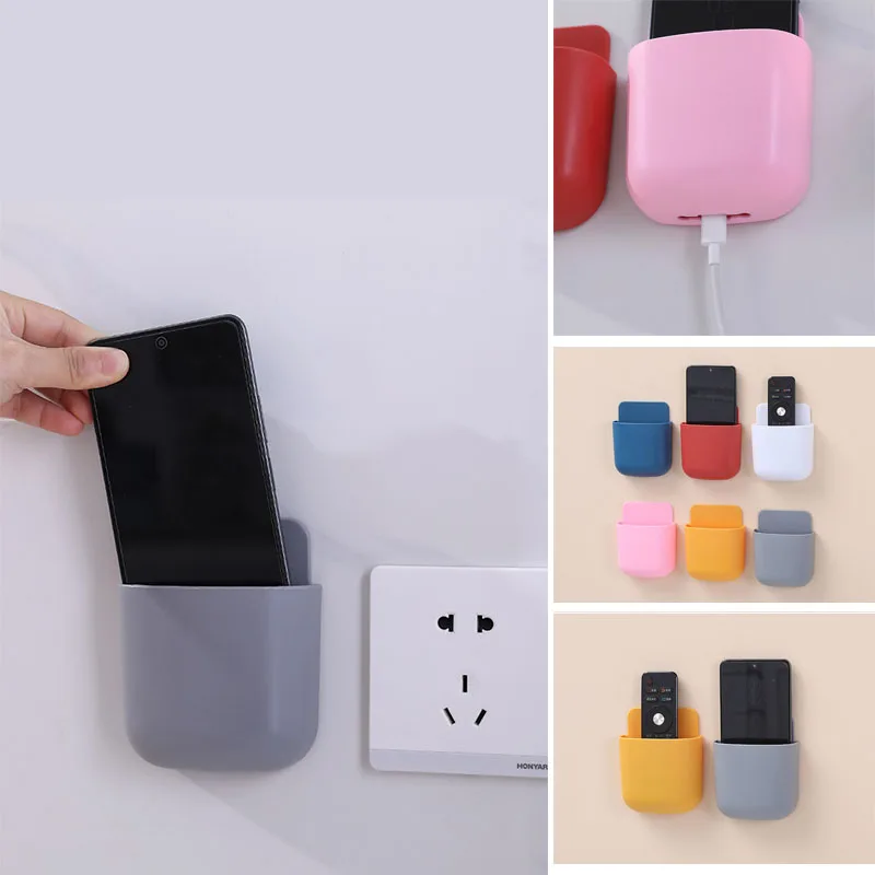 Pure Color Punch-Free Wall-mounted Storage Box Phone Remote Control Storage Rack Desk Organizer Wall Holder Self-adhesive Hook
Pure Color Punch-Free Wall-mounted Storage Box Phone Remote Control Storage Rack Desk Organizer Wall Holder Self-adhesive Hook