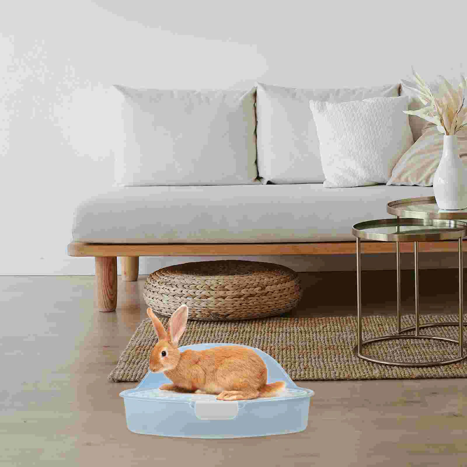 Litter Box Rabbit Toilet Potty Corner Bunnysmall Animal Pet Guinea Trainer Tray Hamster Pan Rabbits Bedding Training Ferret 
Litter Box Rabbit Toilet Potty Corner Bunnysmall Animal Pet Guinea Trainer Tray Hamster Pan Rabbits Bedding Training Ferret