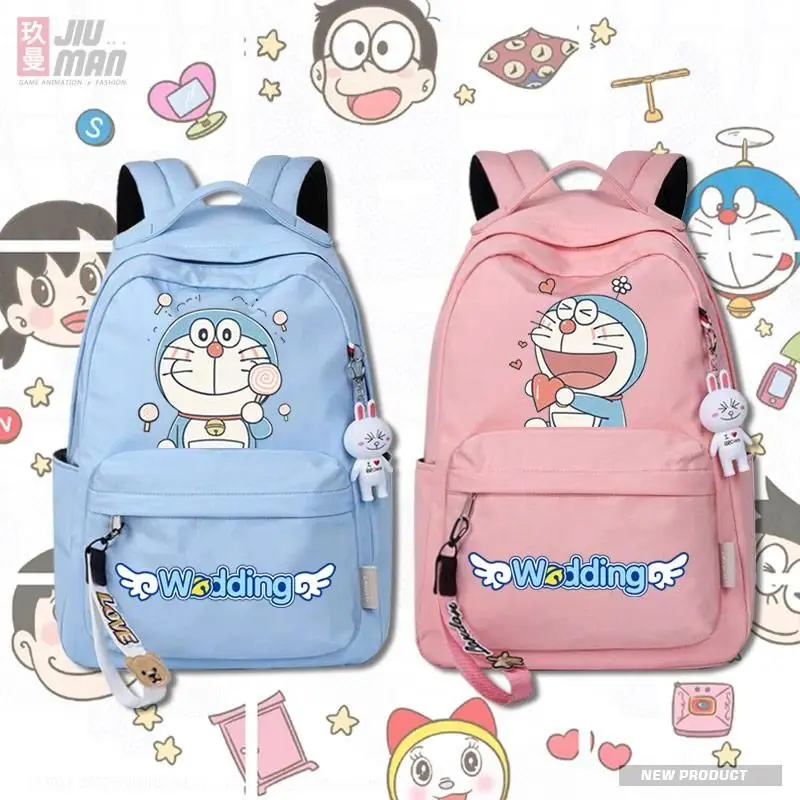Рюкзак с мультипликационным принтом Doraemon для мужчин и женщин, Модный водонепроницаемый школьный ранец для студентов, вместительная сумка
Рюкзак с мультипликационным принтом Doraemon для мужчин и женщин, Модный водонепроницаемый школьный ранец для студентов, вместительная сумка