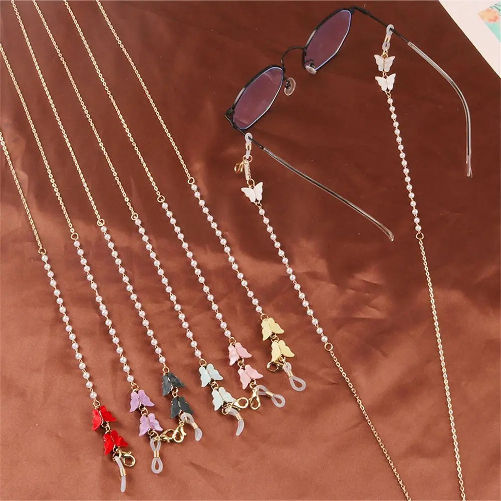 Women Jewlery Acrylic Eyewear Accessories Butterfly Mask Lanyard Neck Strap Glasses Chain Holder Cord
Women Jewlery Acrylic Eyewear Accessories Butterfly Mask Lanyard Neck Strap Glasses Chain Holder Cord