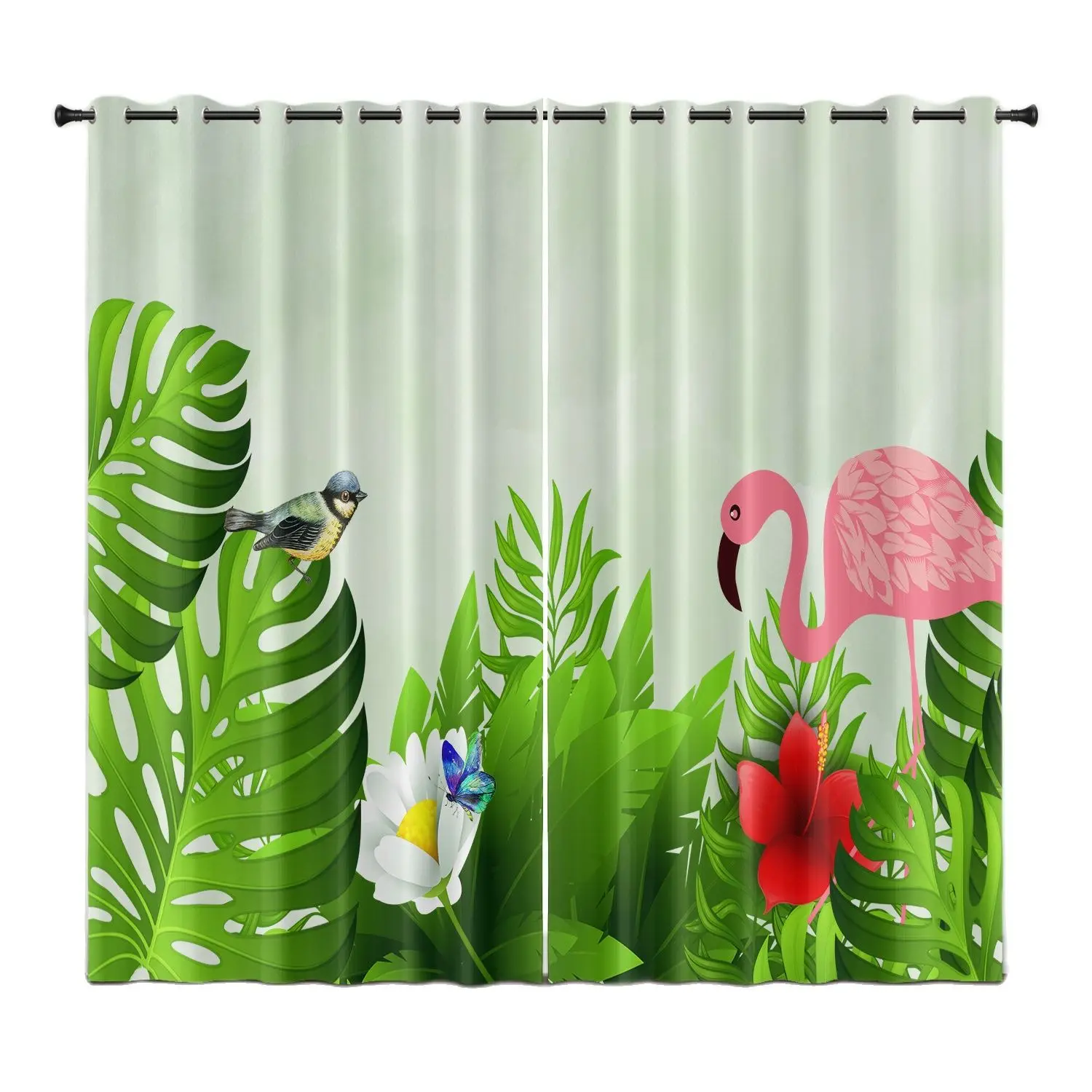 Tropical Jungle Plant Monstera Blackout Curtains for Children Kids Home Decor Bedroom Living Room High Shading Window Curtains
Tropical Jungle Plant Monstera Blackout Curtains for Children Kids Home Decor Bedroom Living Room High Shading Window Curtains