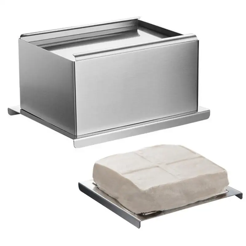 DIY 304 Stainless Steel Tofu Press Mould Set Homemade Cheese Tofu Mold Soybean Curd Tofu Making Mold Kitchen Cooking Tool
DIY 304 Stainless Steel Tofu Press Mould Set Homemade Cheese Tofu Mold Soybean Curd Tofu Making Mold Kitchen Cooking Tool
