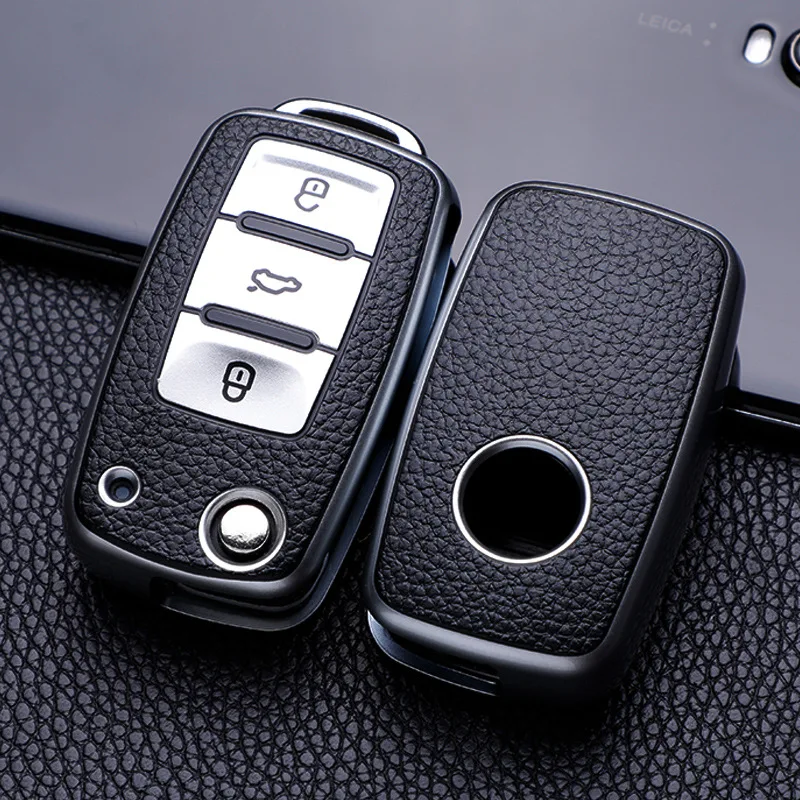 Leather TPU Remote Car Key Case Cover Shell for VW Volkswagen Polo Golf Passat Magotan Skoda Octavia A5 Bora Jetta Lavida Tiguan
Leather TPU Remote Car Key Case Cover Shell for VW Volkswagen Polo Golf Passat Magotan Skoda Octavia A5 Bora Jetta Lavida Tiguan