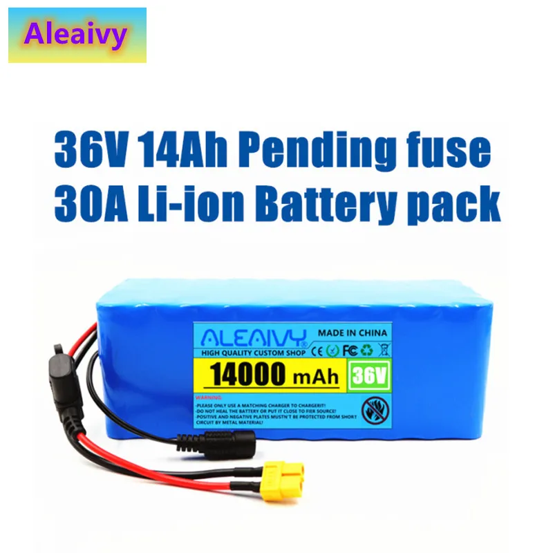 36V Battery 10S4P 14Ah Battery Pack for 750W 1000WHigh-power Lithium-ion Electric Bicycle Scooter Battery Built-in Batteries Bms
36V Battery 10S4P 14Ah Battery Pack for 750W 1000WHigh-power Lithium-ion Electric Bicycle Scooter Battery Built-in Batteries Bms