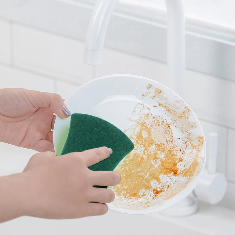 Hot SV-150Pcs Multi-Purpose Double-Faced Sponge Scouring Pads Dish Washing Scrub Sponge Stains Removing Cleaning Scrubber Brush
Hot SV-150Pcs Multi-Purpose Double-Faced Sponge Scouring Pads Dish Washing Scrub Sponge Stains Removing Cleaning Scrubber Brush